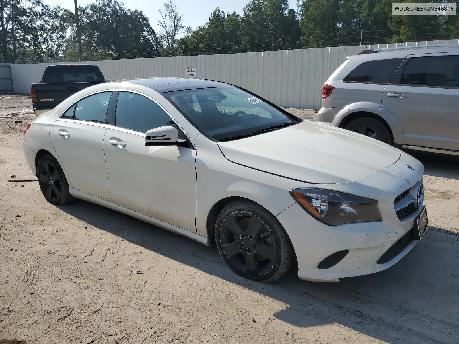 2018 Mercedes-Benz Cla 250 VIN: WDDSJ4EB4JN545815 Lot: 66084414