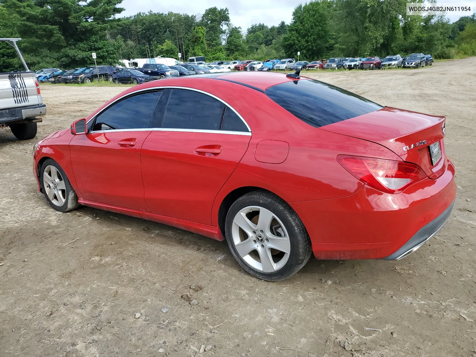 2018 Mercedes-Benz Cla 250 4Matic VIN: WDDSJ4GB2JN611954 Lot: 66111284