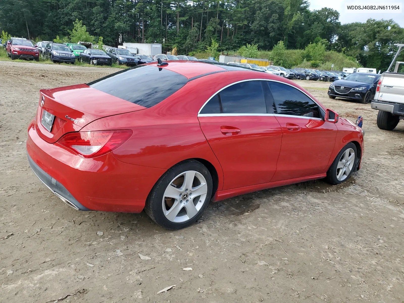 2018 Mercedes-Benz Cla 250 4Matic VIN: WDDSJ4GB2JN611954 Lot: 66111284