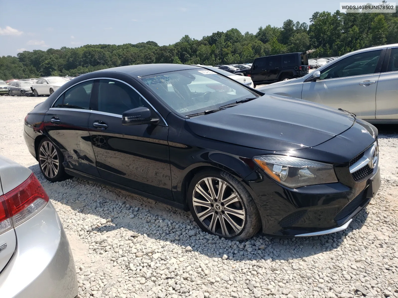 2018 Mercedes-Benz Cla 250 4Matic VIN: WDDSJ4GB9JN578502 Lot: 66546894