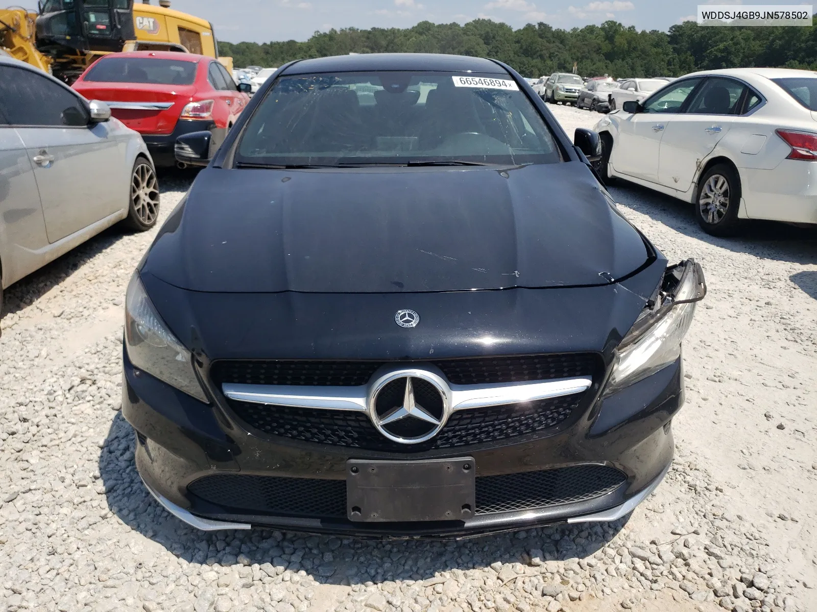 2018 Mercedes-Benz Cla 250 4Matic VIN: WDDSJ4GB9JN578502 Lot: 66546894