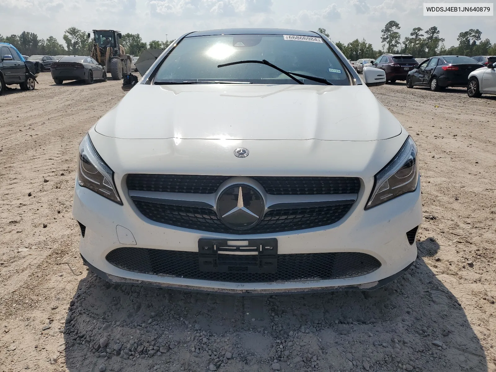 2018 Mercedes-Benz Cla 250 VIN: WDDSJ4EB1JN640879 Lot: 66866984