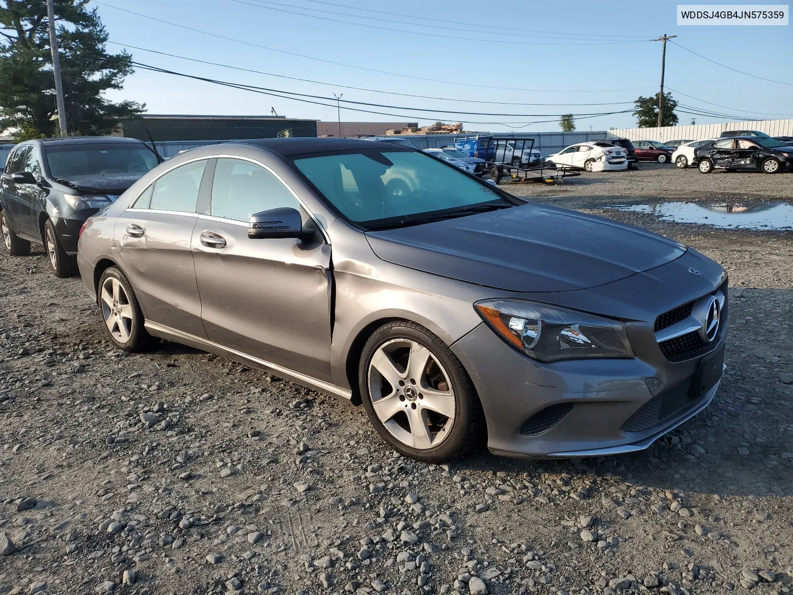 2018 Mercedes-Benz Cla 250 4Matic VIN: WDDSJ4GB4JN575359 Lot: 67500704