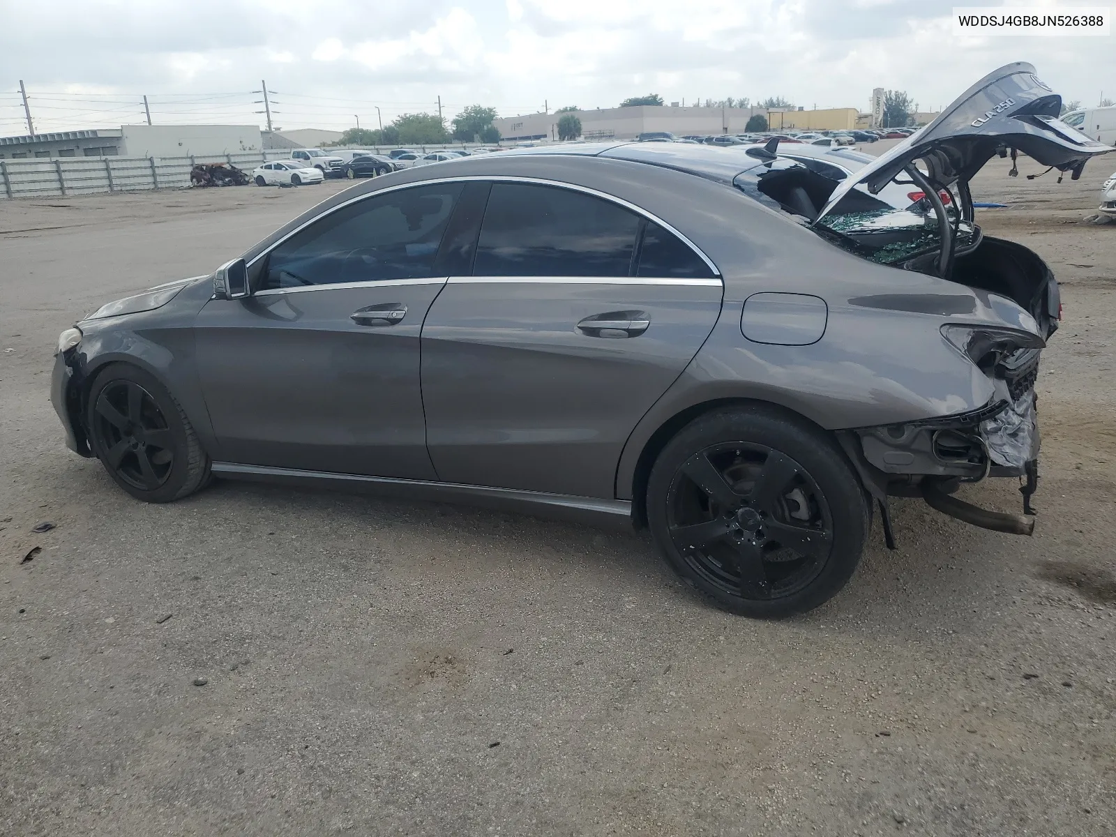 2018 Mercedes-Benz Cla 250 4Matic VIN: WDDSJ4GB8JN526388 Lot: 67514704