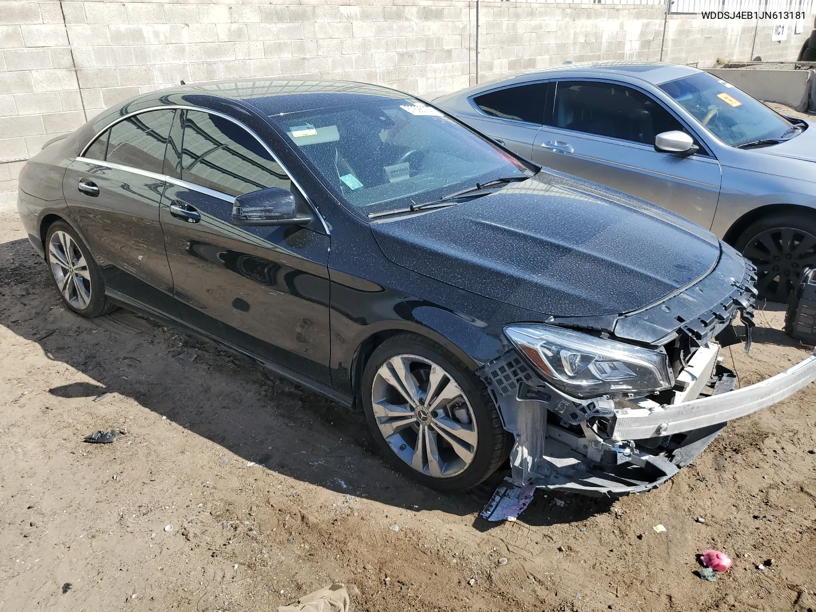 2018 Mercedes-Benz Cla 250 VIN: WDDSJ4EB1JN613181 Lot: 67696074