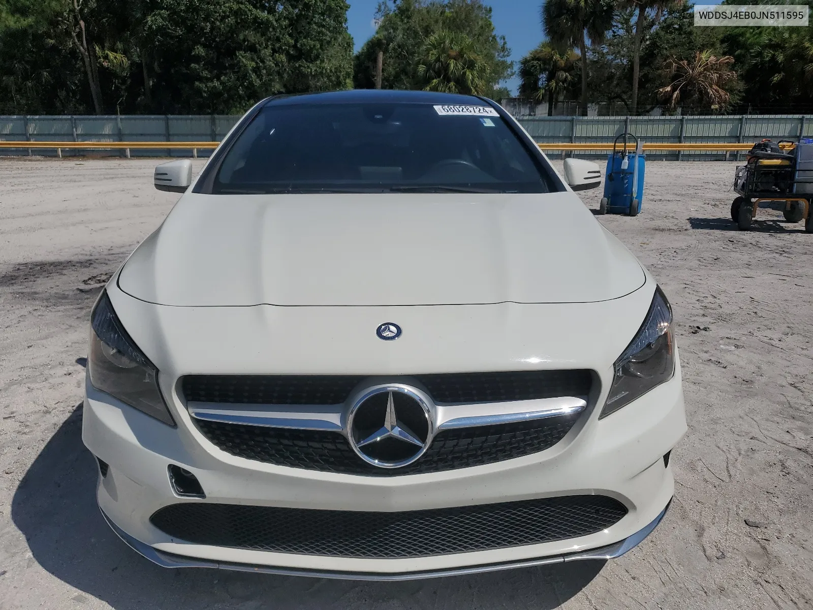 2018 Mercedes-Benz Cla 250 VIN: WDDSJ4EB0JN511595 Lot: 68028724