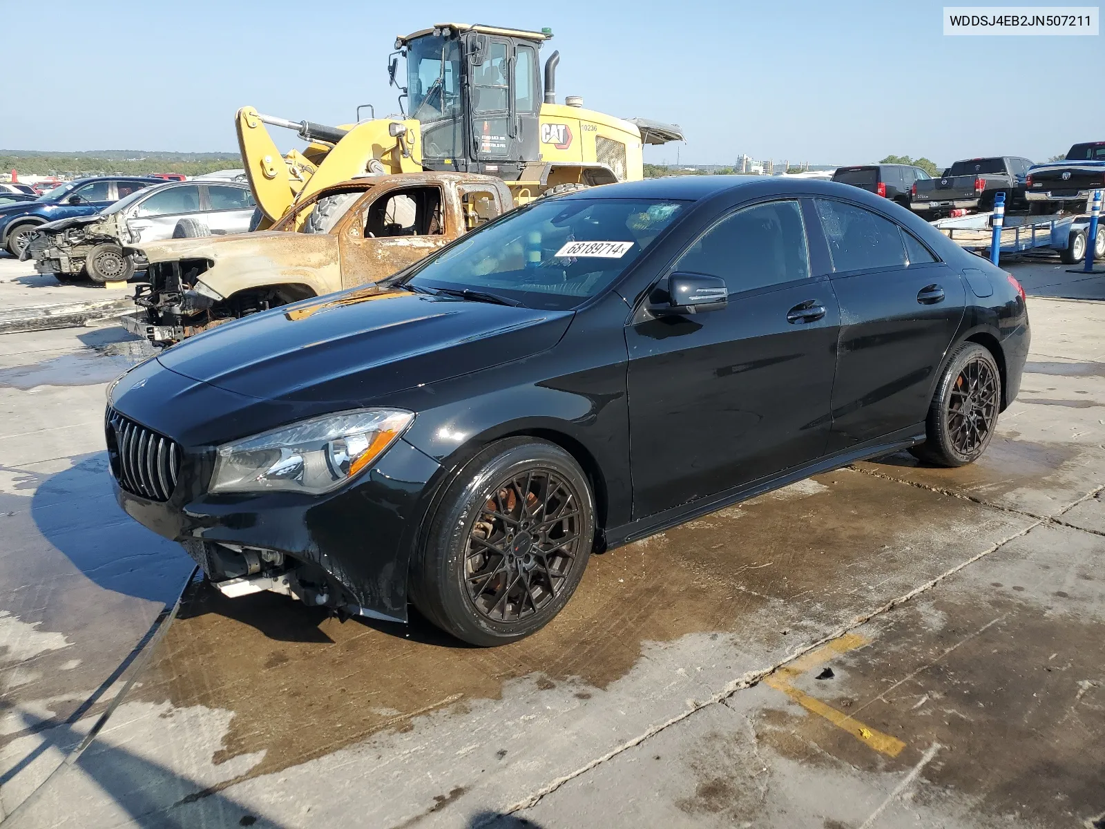 2018 Mercedes-Benz Cla 250 VIN: WDDSJ4EB2JN507211 Lot: 68189714