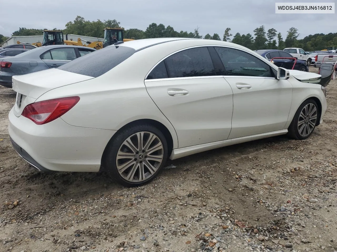 2018 Mercedes-Benz Cla 250 VIN: WDDSJ4EB3JN616812 Lot: 68841404