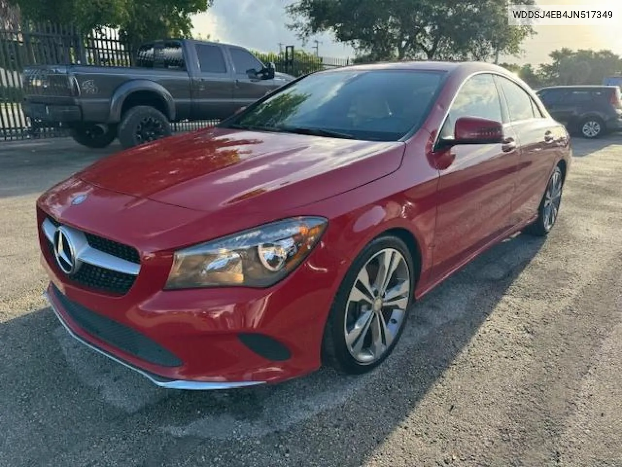 2018 Mercedes-Benz Cla 250 VIN: WDDSJ4EB4JN517349 Lot: 69018744