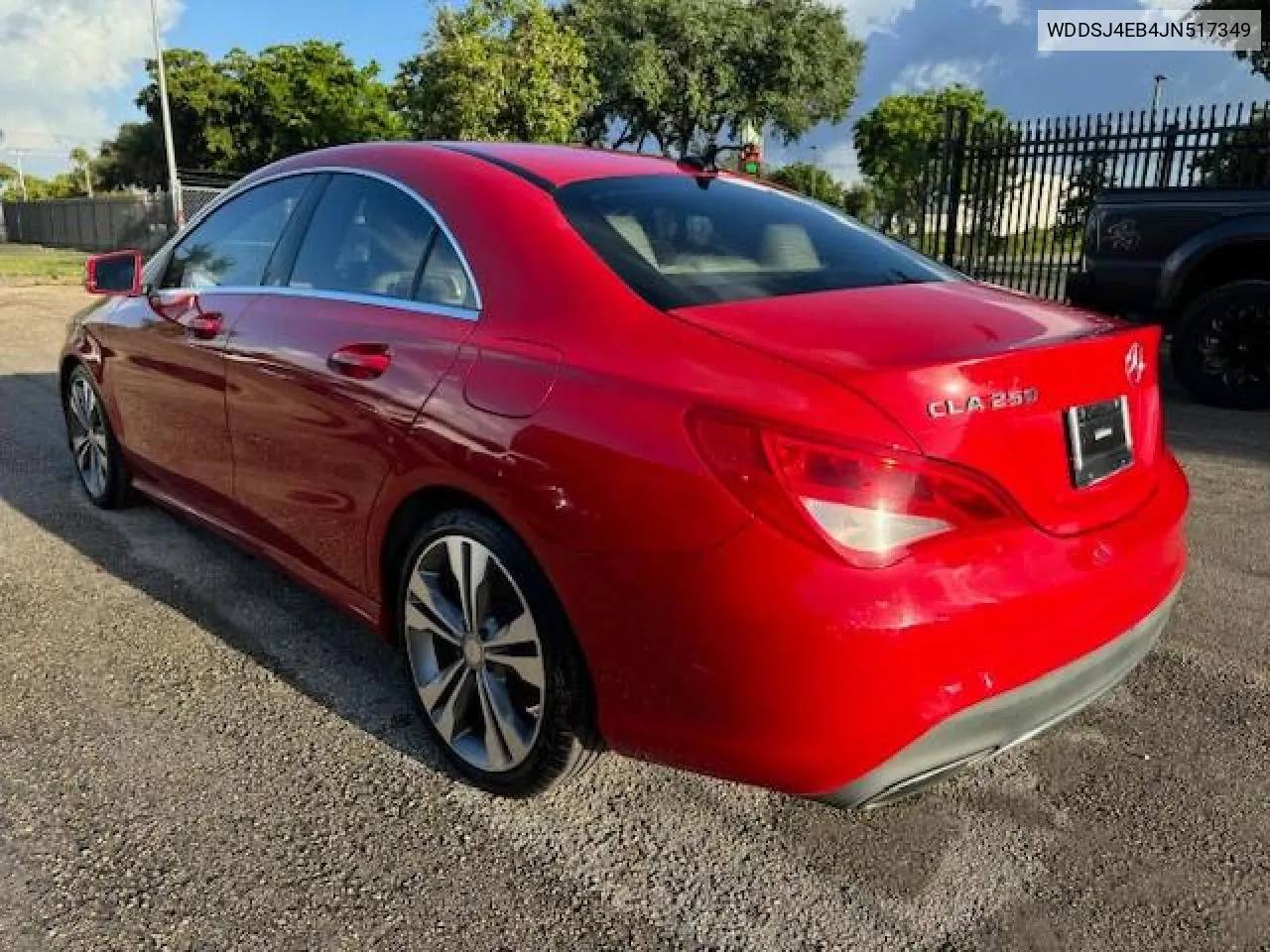 2018 Mercedes-Benz Cla 250 VIN: WDDSJ4EB4JN517349 Lot: 69018744