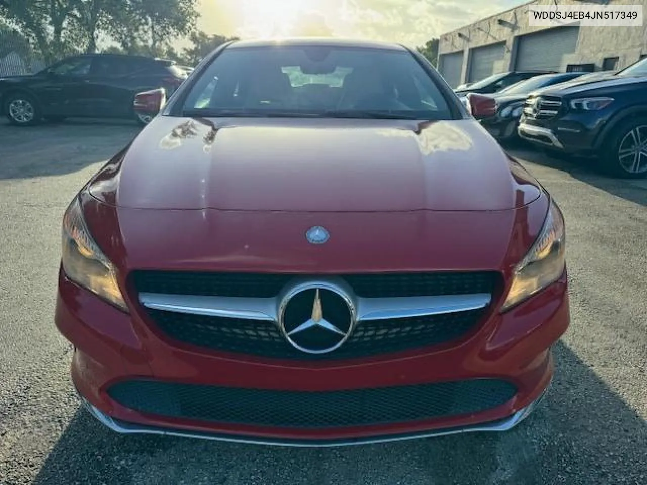 2018 Mercedes-Benz Cla 250 VIN: WDDSJ4EB4JN517349 Lot: 69018744