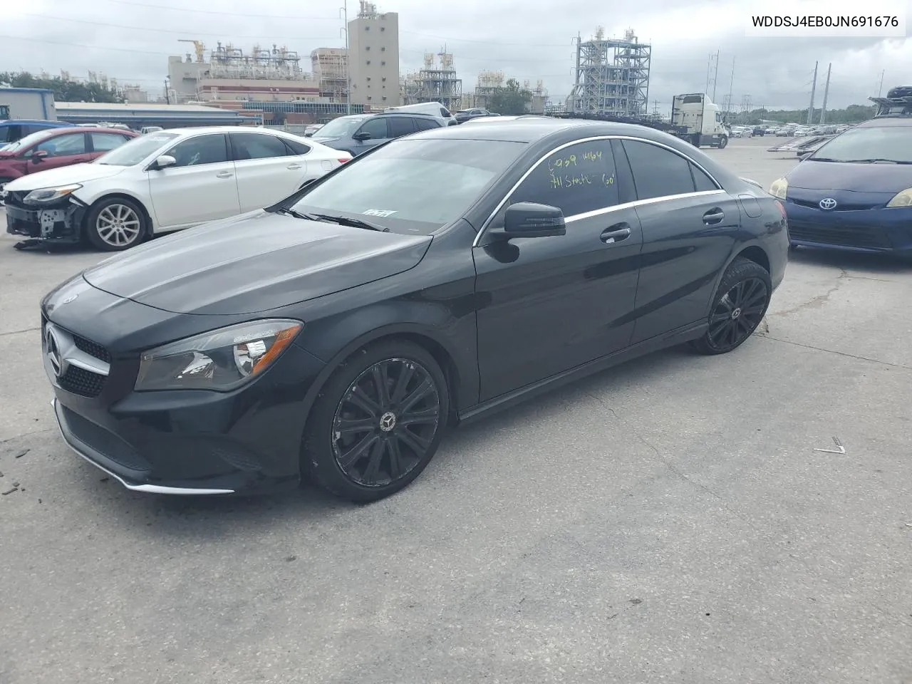 2018 Mercedes-Benz Cla 250 VIN: WDDSJ4EB0JN691676 Lot: 69394464