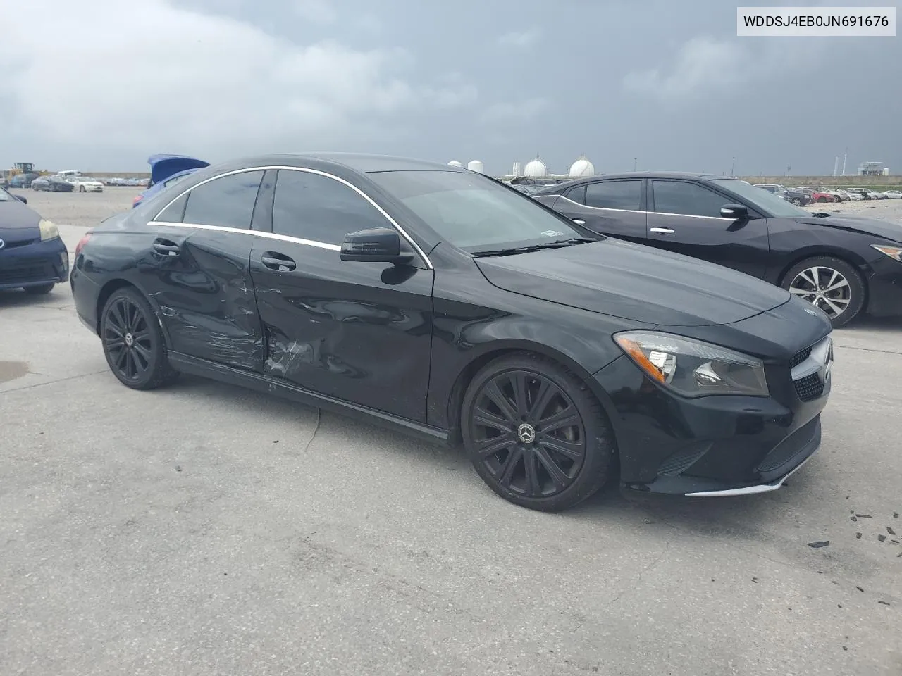 2018 Mercedes-Benz Cla 250 VIN: WDDSJ4EB0JN691676 Lot: 69394464