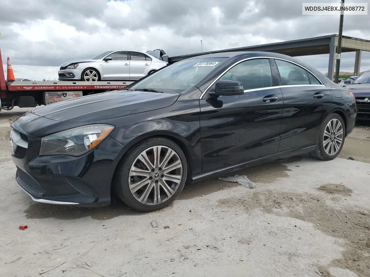 2018 Mercedes-Benz Cla 250 VIN: WDDSJ4EBXJN608772 Lot: 69778864