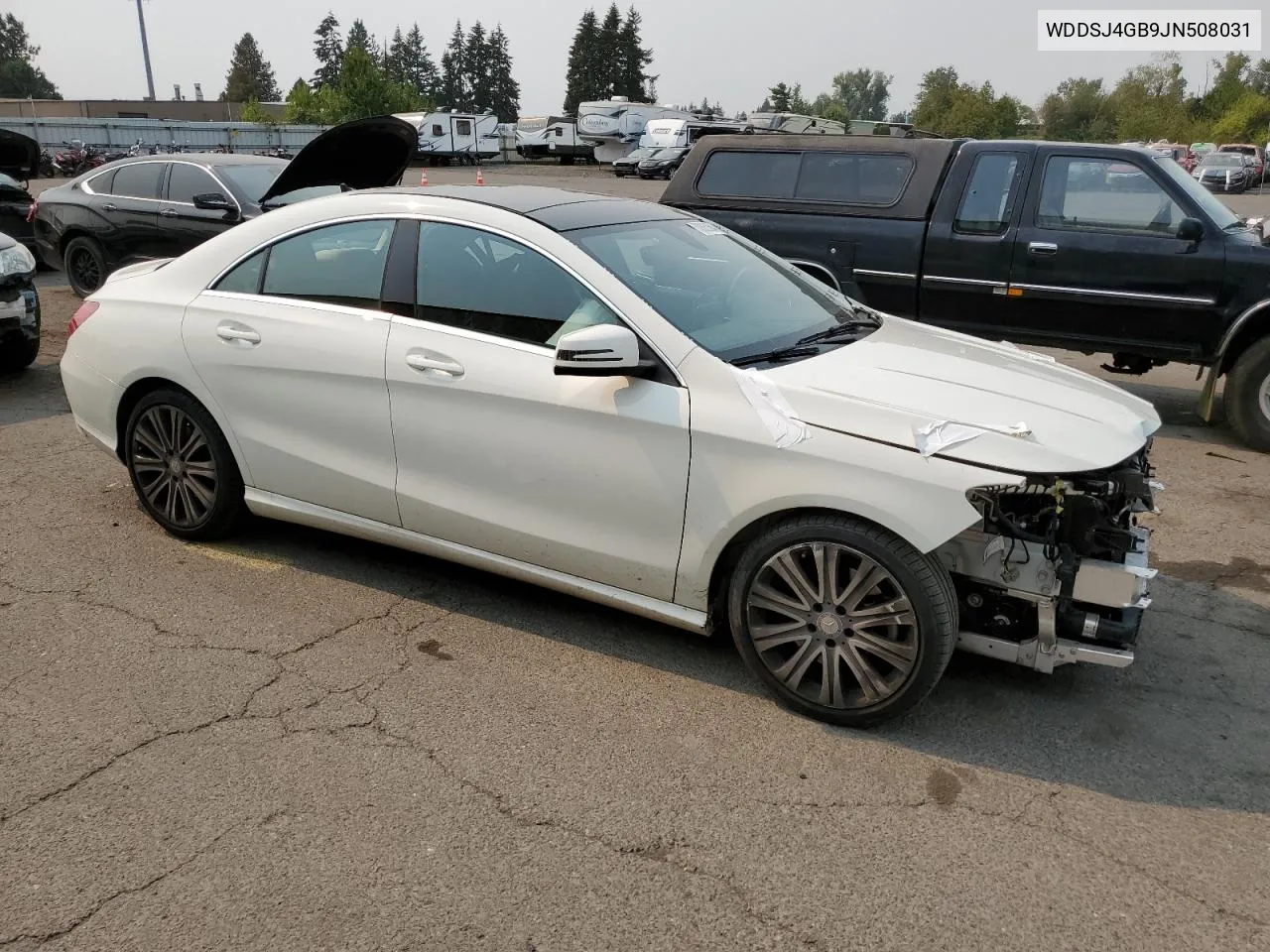 2018 Mercedes-Benz Cla 250 4Matic VIN: WDDSJ4GB9JN508031 Lot: 70005354