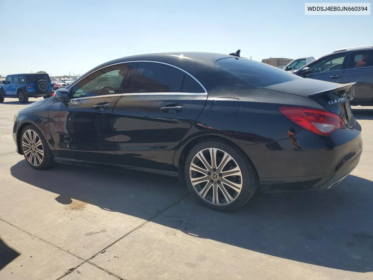 2018 Mercedes-Benz Cla 250 VIN: WDDSJ4EB0JN660394 Lot: 70051324