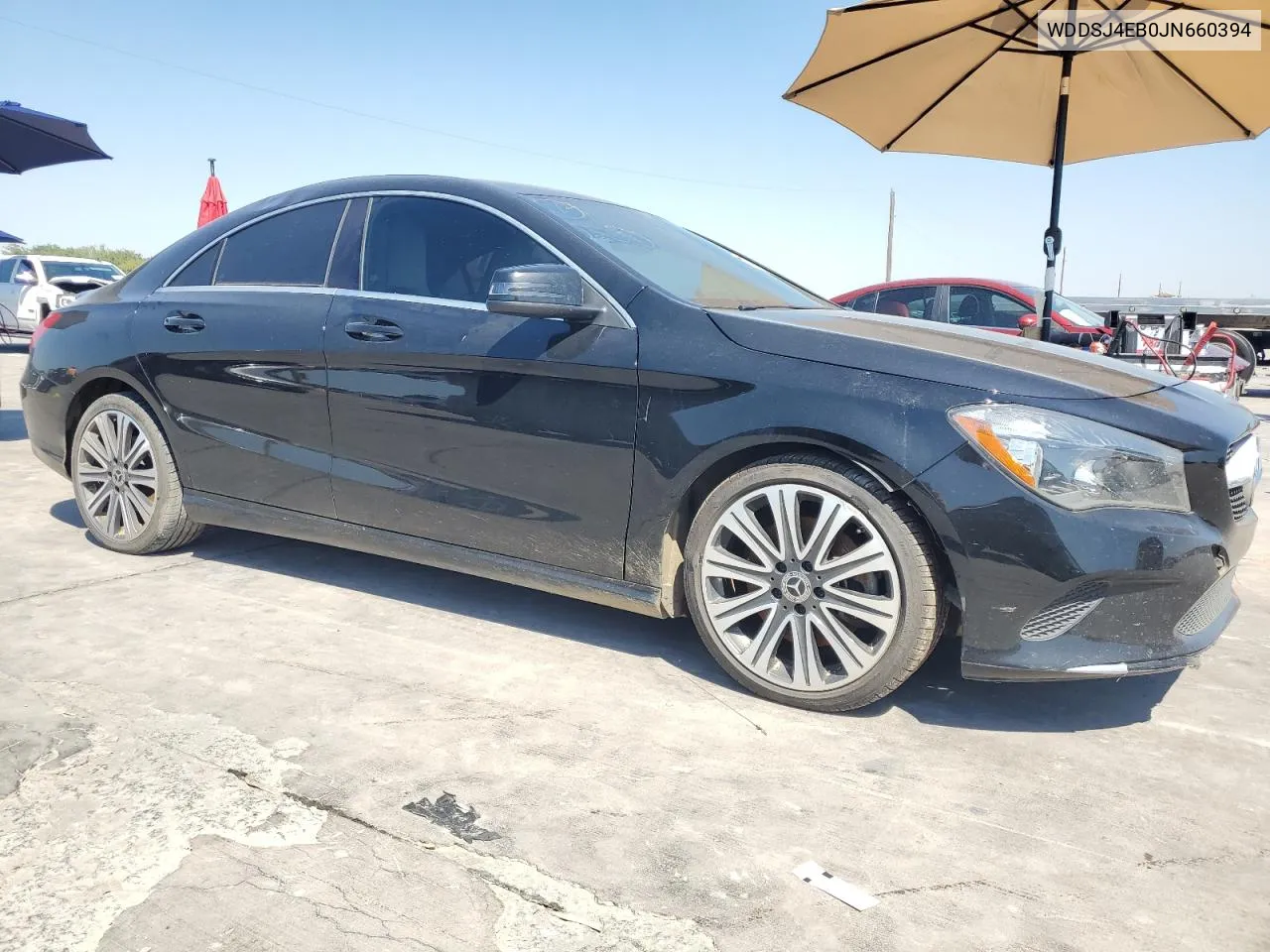 WDDSJ4EB0JN660394 2018 Mercedes-Benz Cla 250