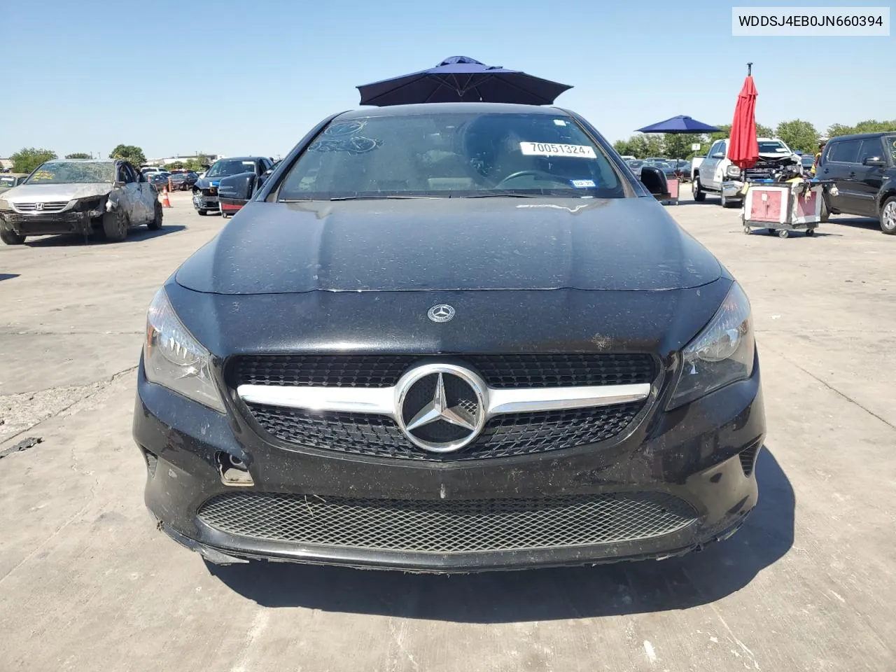 2018 Mercedes-Benz Cla 250 VIN: WDDSJ4EB0JN660394 Lot: 70051324