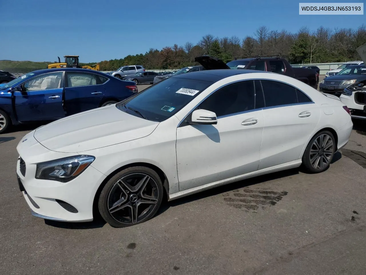 2018 Mercedes-Benz Cla 250 4Matic VIN: WDDSJ4GB3JN653193 Lot: 70080944