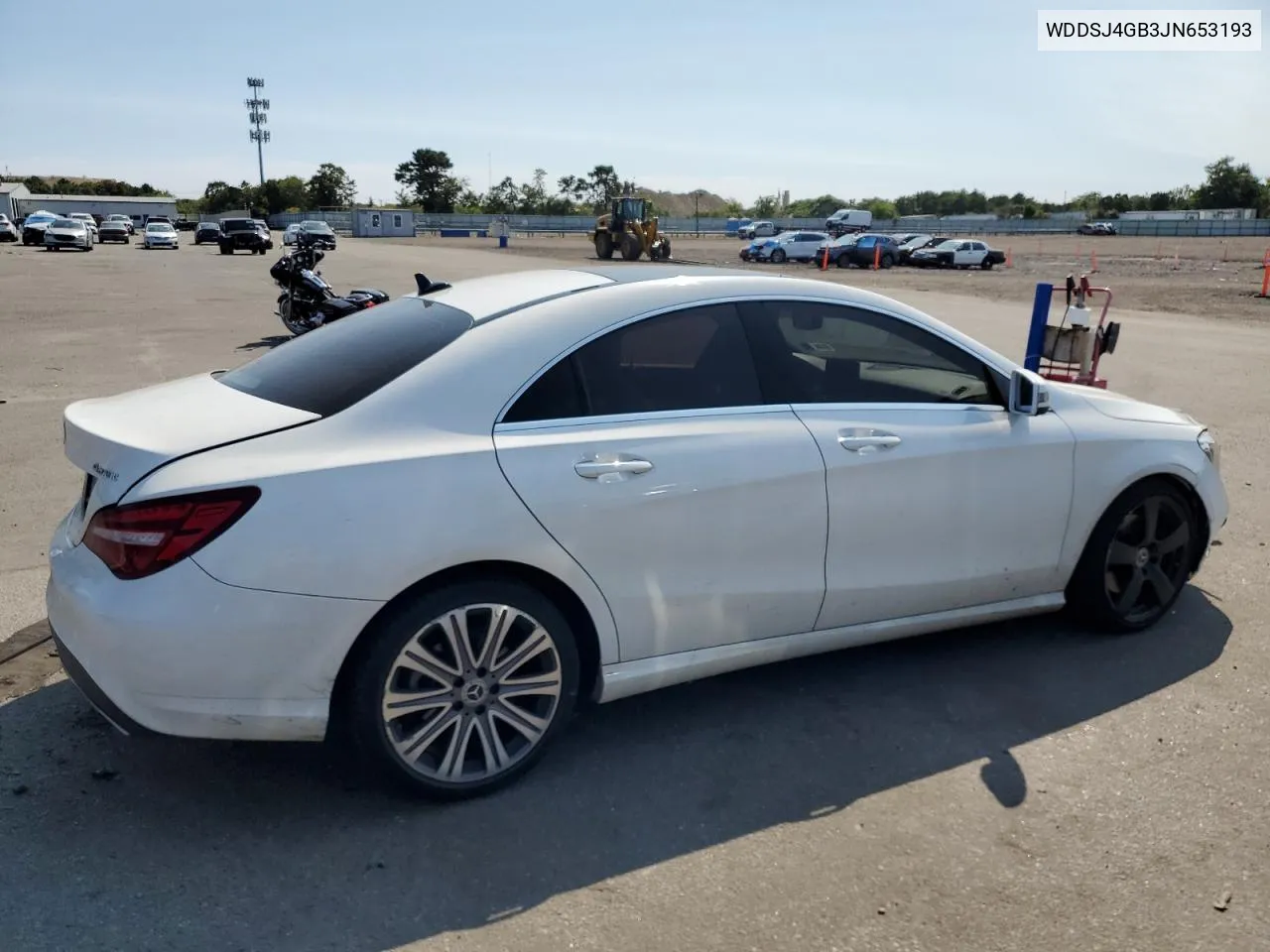 2018 Mercedes-Benz Cla 250 4Matic VIN: WDDSJ4GB3JN653193 Lot: 70080944