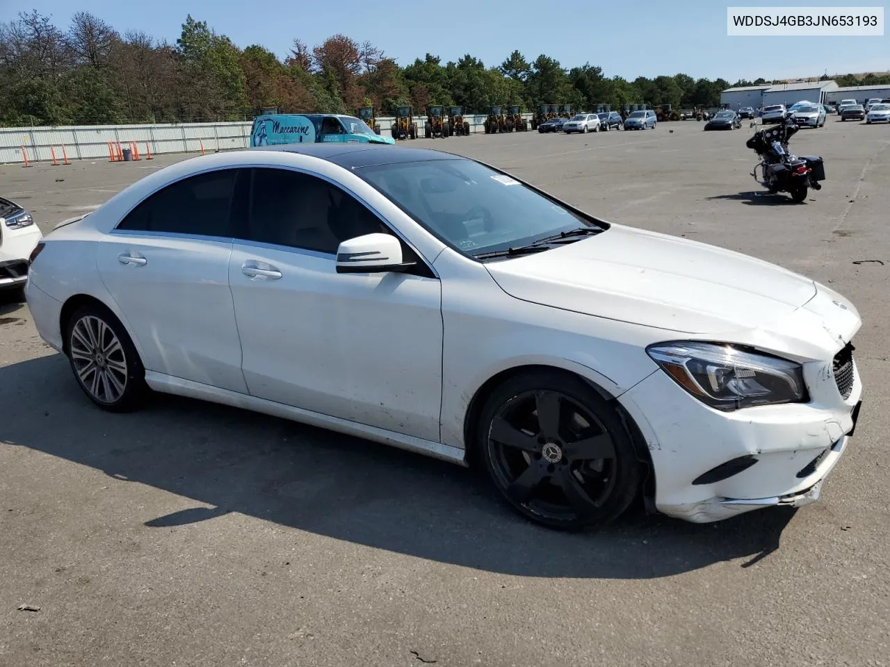 2018 Mercedes-Benz Cla 250 4Matic VIN: WDDSJ4GB3JN653193 Lot: 70080944