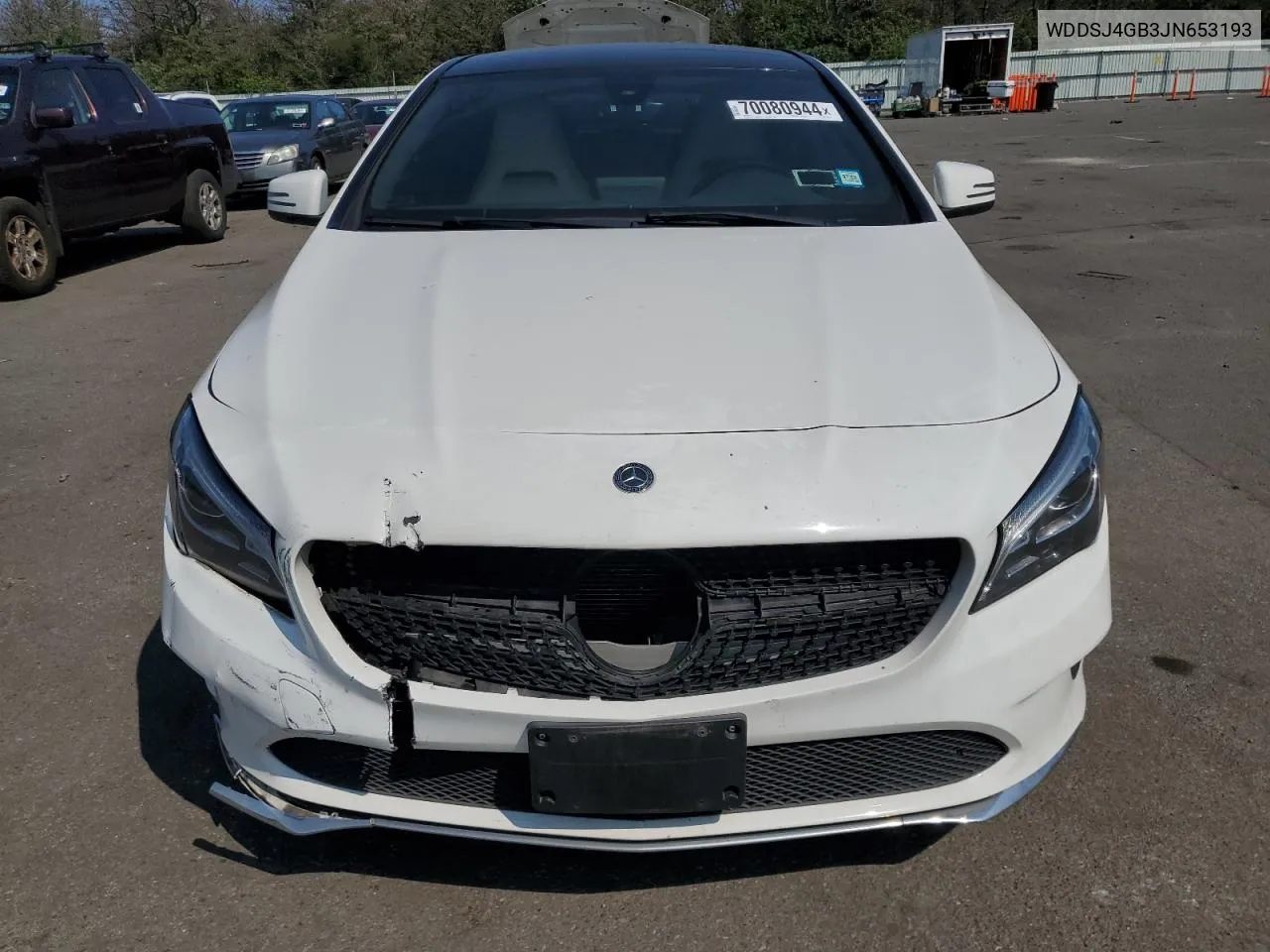 2018 Mercedes-Benz Cla 250 4Matic VIN: WDDSJ4GB3JN653193 Lot: 70080944