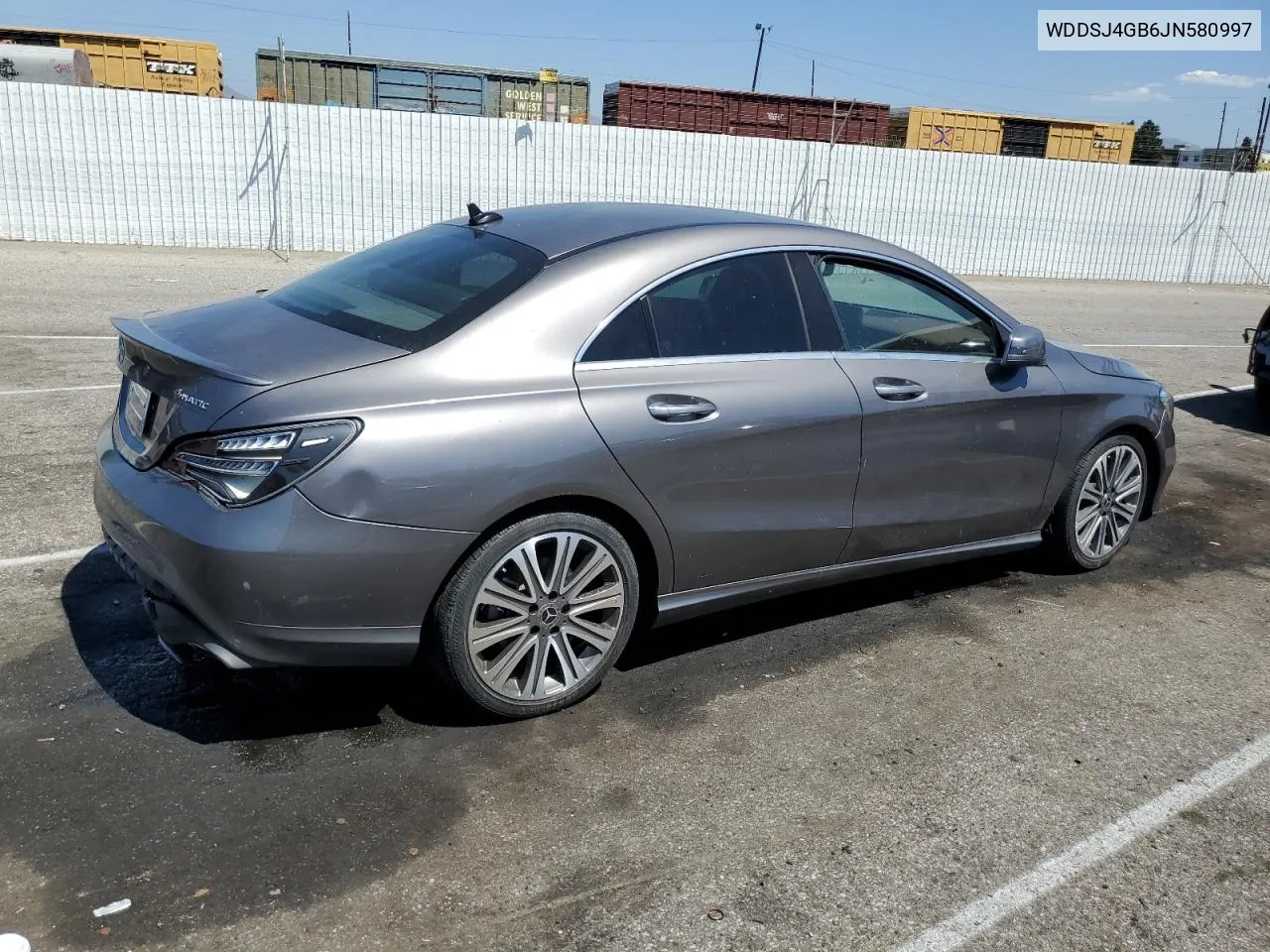 2018 Mercedes-Benz Cla 250 4Matic VIN: WDDSJ4GB6JN580997 Lot: 70094174