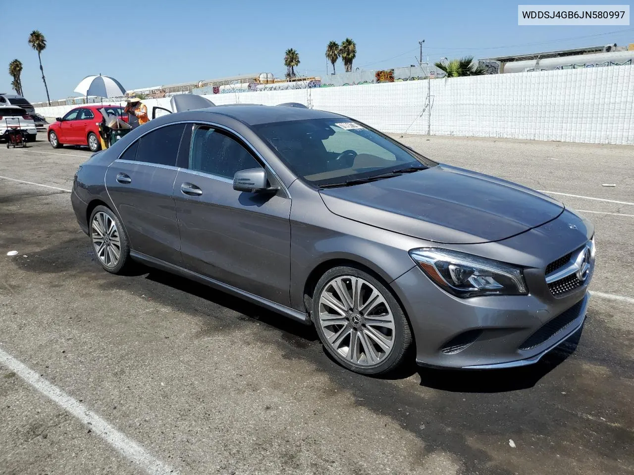 2018 Mercedes-Benz Cla 250 4Matic VIN: WDDSJ4GB6JN580997 Lot: 70094174