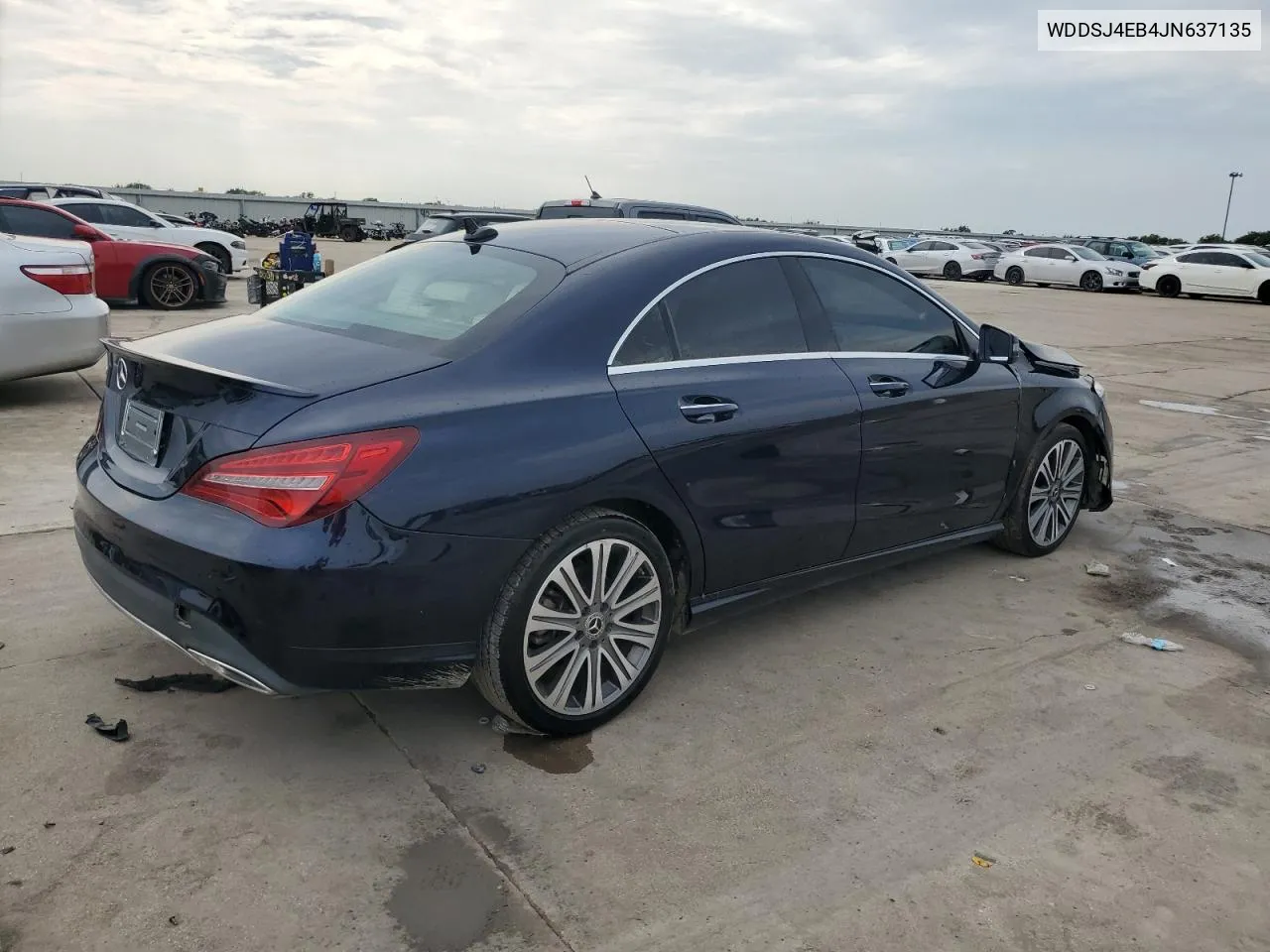 WDDSJ4EB4JN637135 2018 Mercedes-Benz Cla 250