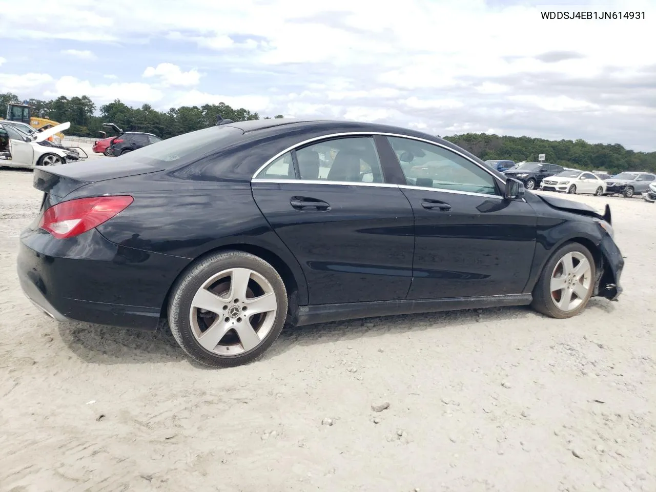 2018 Mercedes-Benz Cla 250 VIN: WDDSJ4EB1JN614931 Lot: 70622054