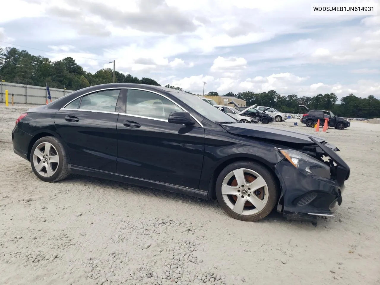 2018 Mercedes-Benz Cla 250 VIN: WDDSJ4EB1JN614931 Lot: 70622054