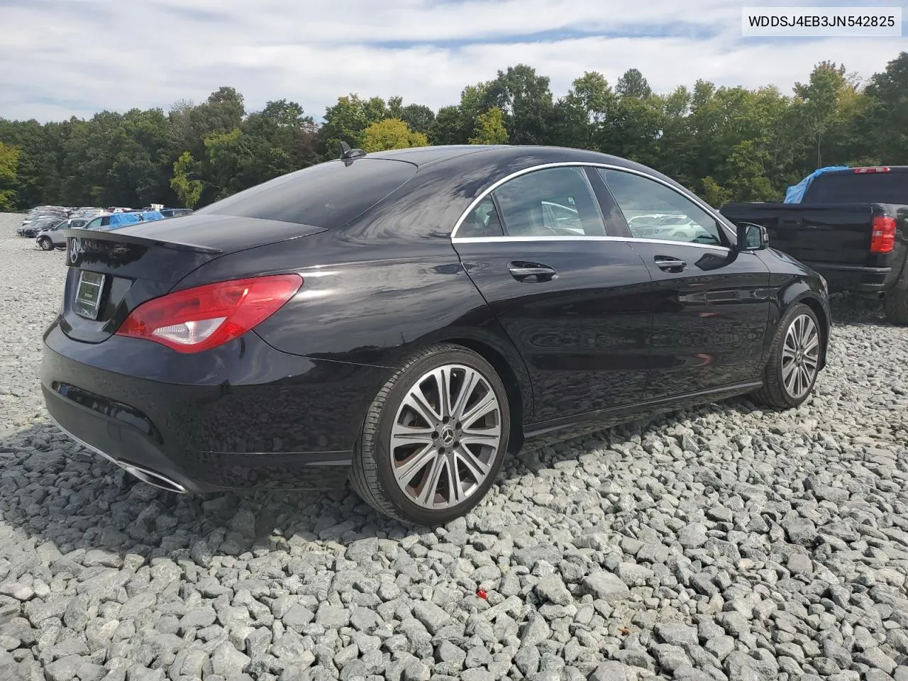 2018 Mercedes-Benz Cla 250 VIN: WDDSJ4EB3JN542825 Lot: 70788424