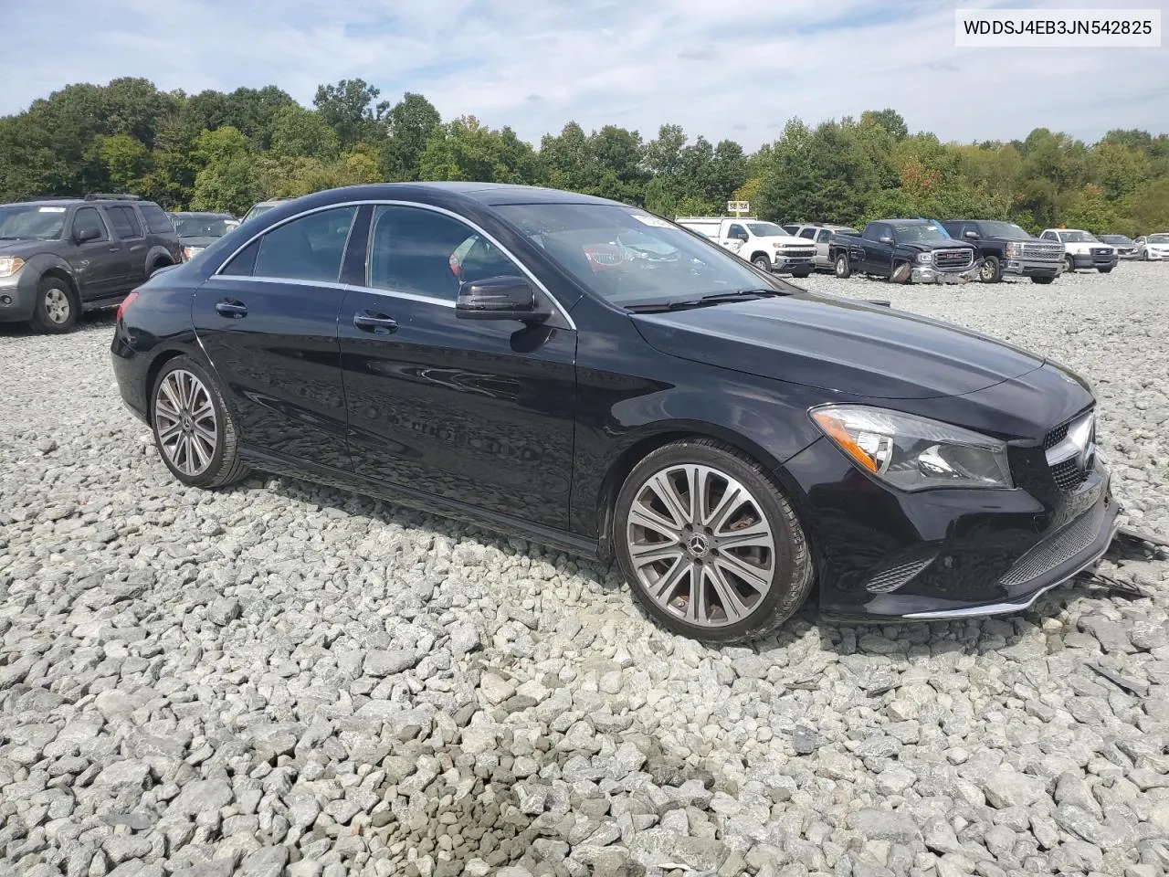 2018 Mercedes-Benz Cla 250 VIN: WDDSJ4EB3JN542825 Lot: 70788424