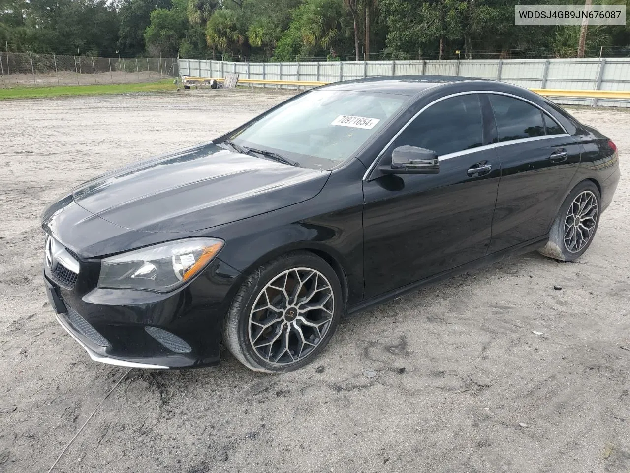 2018 Mercedes-Benz Cla 250 4Matic VIN: WDDSJ4GB9JN676087 Lot: 70971654