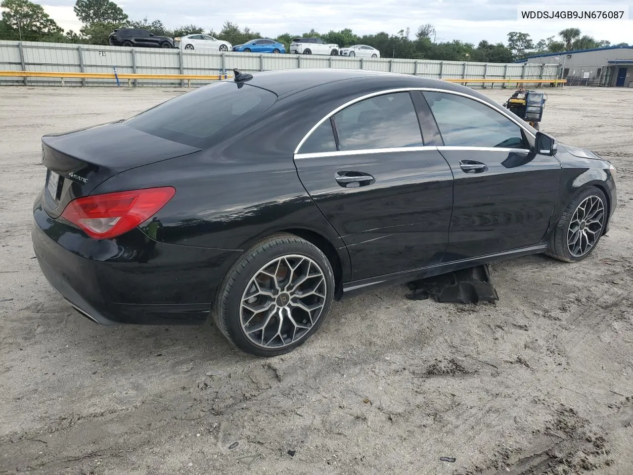 2018 Mercedes-Benz Cla 250 4Matic VIN: WDDSJ4GB9JN676087 Lot: 70971654