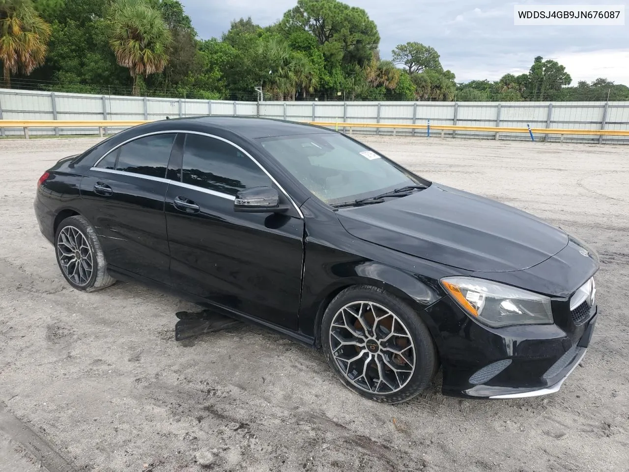 2018 Mercedes-Benz Cla 250 4Matic VIN: WDDSJ4GB9JN676087 Lot: 70971654