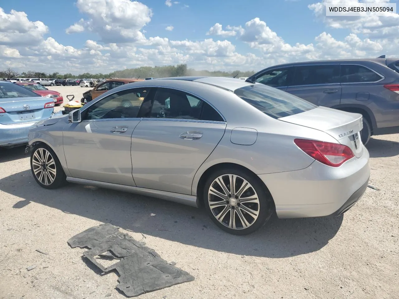 2018 Mercedes-Benz Cla 250 VIN: WDDSJ4EB3JN505094 Lot: 71298334