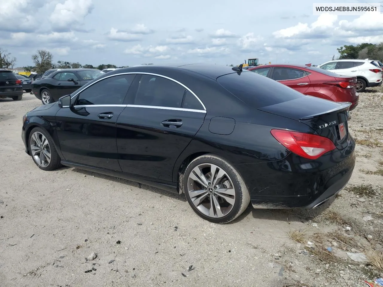 2018 Mercedes-Benz Cla 250 VIN: WDDSJ4EB8JN595651 Lot: 71352694