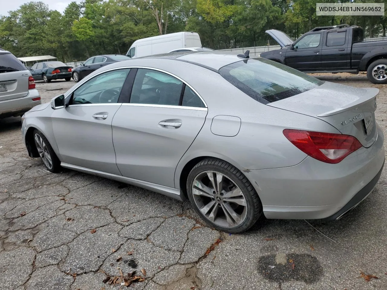 2018 Mercedes-Benz Cla 250 VIN: WDDSJ4EB1JN569652 Lot: 71357304