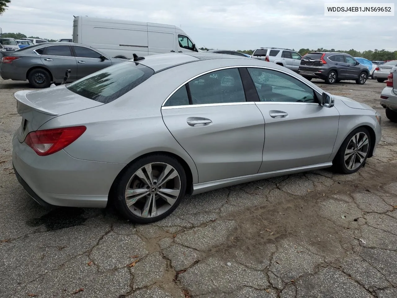 2018 Mercedes-Benz Cla 250 VIN: WDDSJ4EB1JN569652 Lot: 71357304