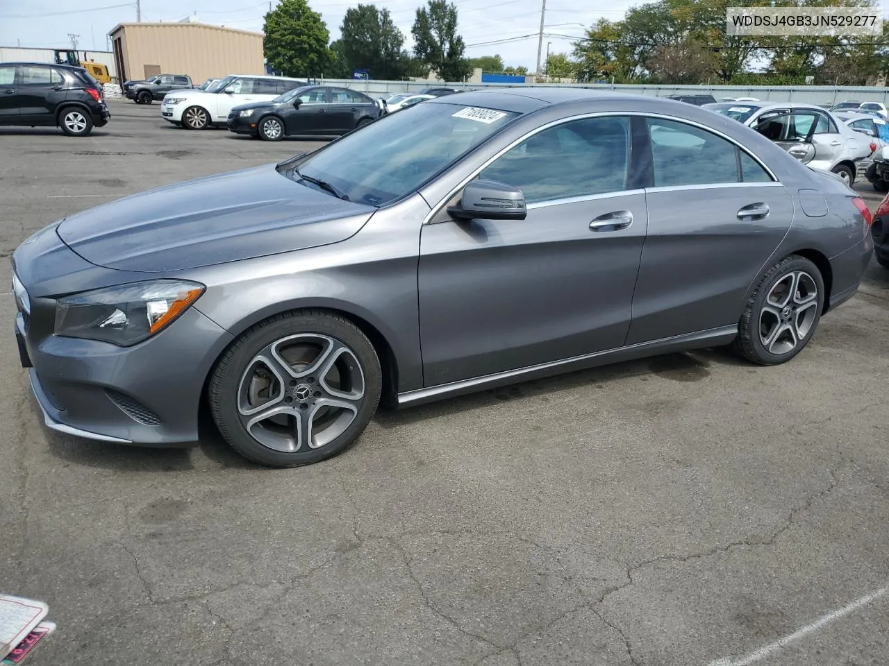 2018 Mercedes-Benz Cla 250 4Matic VIN: WDDSJ4GB3JN529277 Lot: 71889024