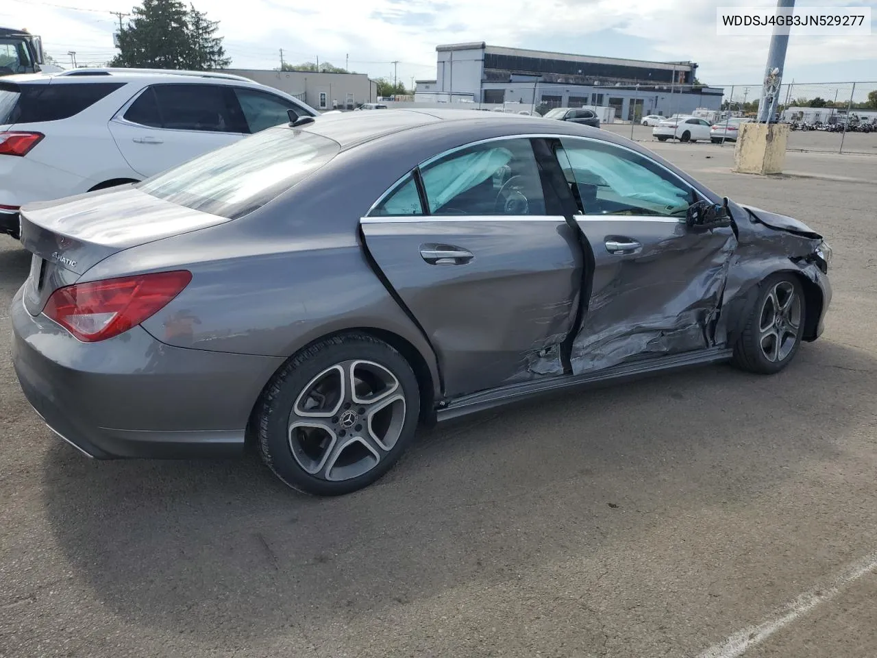 2018 Mercedes-Benz Cla 250 4Matic VIN: WDDSJ4GB3JN529277 Lot: 71889024