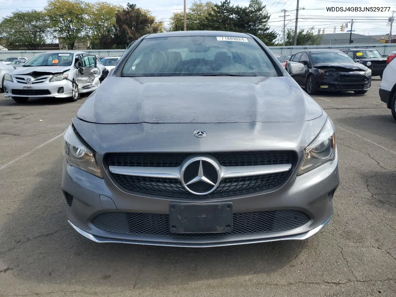 2018 Mercedes-Benz Cla 250 4Matic VIN: WDDSJ4GB3JN529277 Lot: 71889024