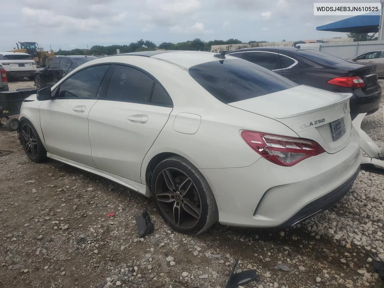 2018 Mercedes-Benz Cla 250 VIN: WDDSJ4EB3JN610525 Lot: 71925314