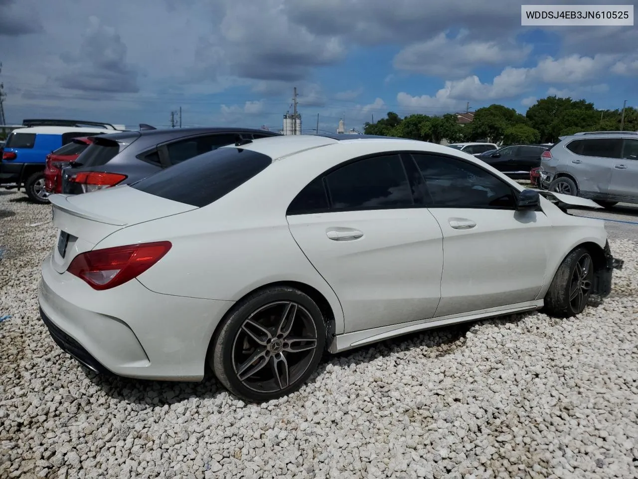 2018 Mercedes-Benz Cla 250 VIN: WDDSJ4EB3JN610525 Lot: 71925314