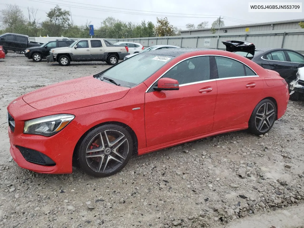 2018 Mercedes-Benz Cla 250 4Matic VIN: WDDSJ4GB5JN553709 Lot: 71948964