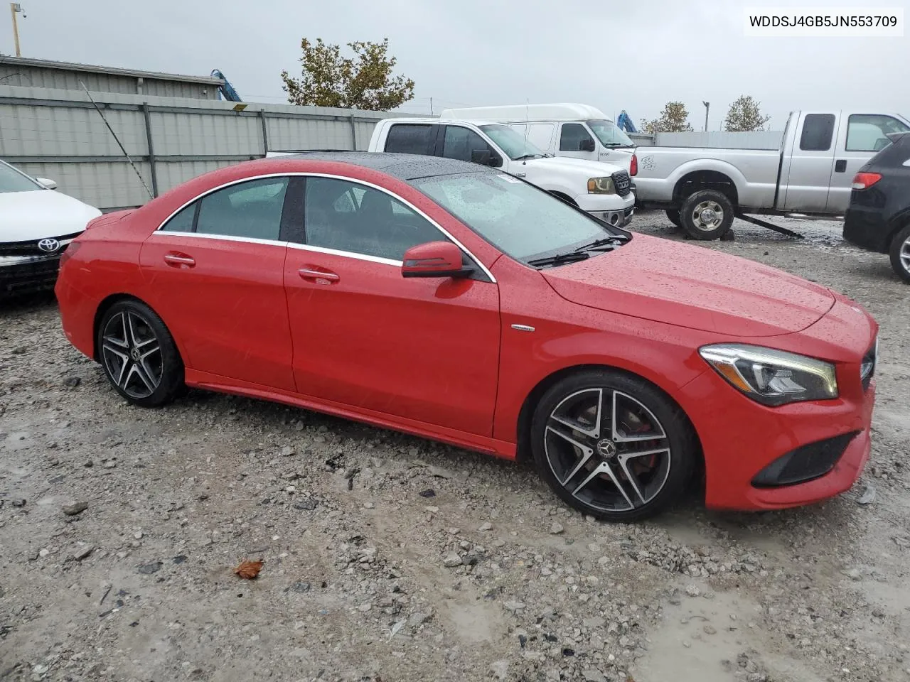 2018 Mercedes-Benz Cla 250 4Matic VIN: WDDSJ4GB5JN553709 Lot: 71948964