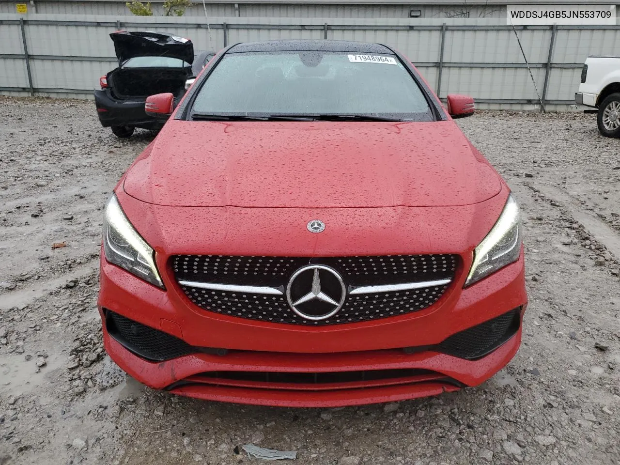 2018 Mercedes-Benz Cla 250 4Matic VIN: WDDSJ4GB5JN553709 Lot: 71948964