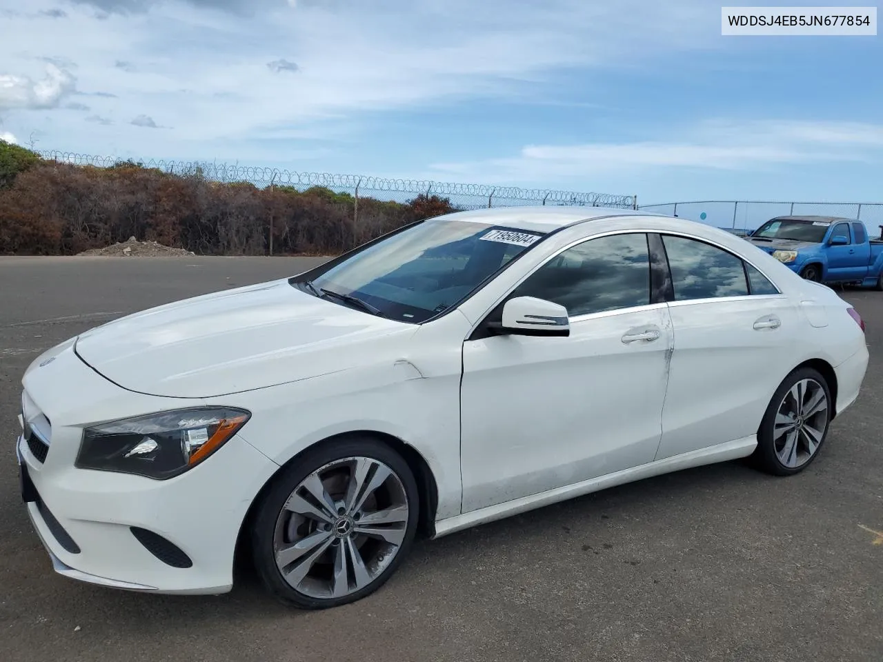 2018 Mercedes-Benz Cla 250 VIN: WDDSJ4EB5JN677854 Lot: 71950604