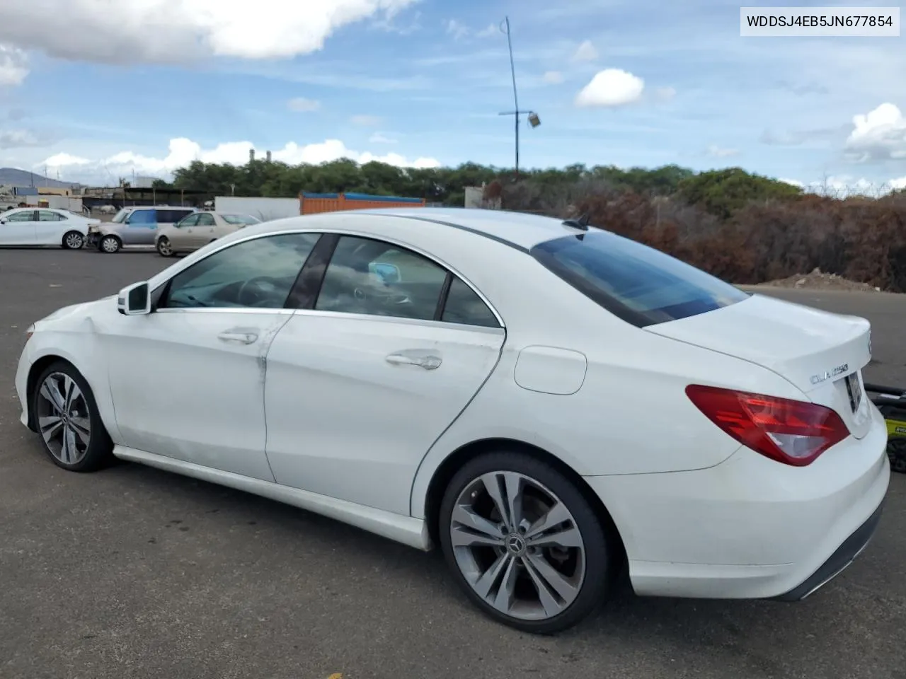 2018 Mercedes-Benz Cla 250 VIN: WDDSJ4EB5JN677854 Lot: 71950604